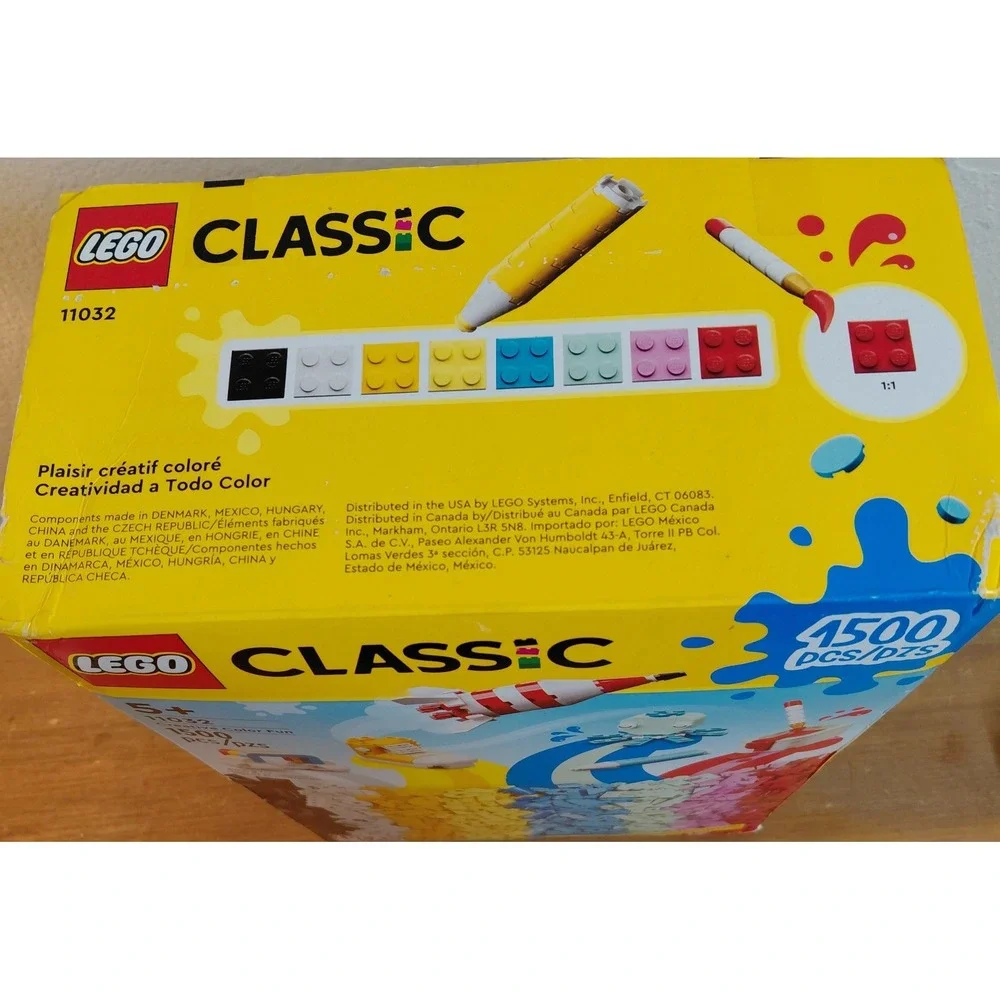 LEGO Classic Creative Color Fun 11032 1500 Pieces NEW SEALED Retired Set